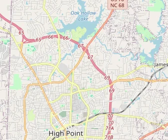 Area schools map